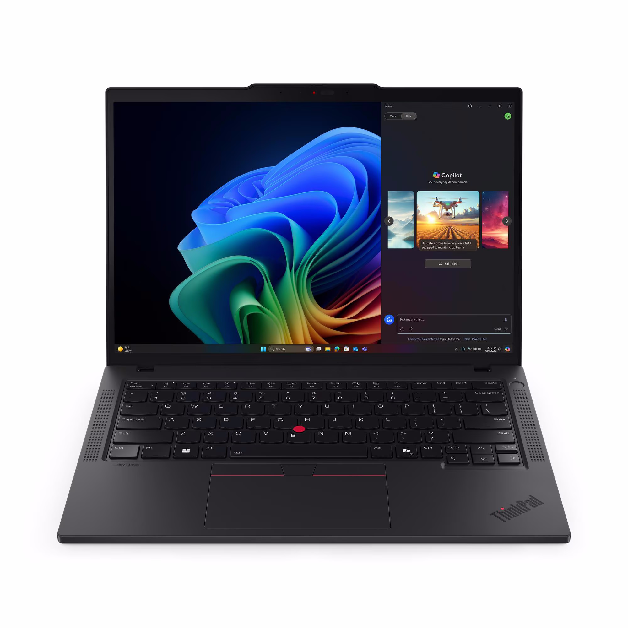 Bild von Lenovo ThinkPad T14 Gen6 - 21QC003JGE 14" WUXGA IPS, Intel Core Ultra 5 - 225U, 16GB RAM, 512GB SSD, Windows 11 Pro