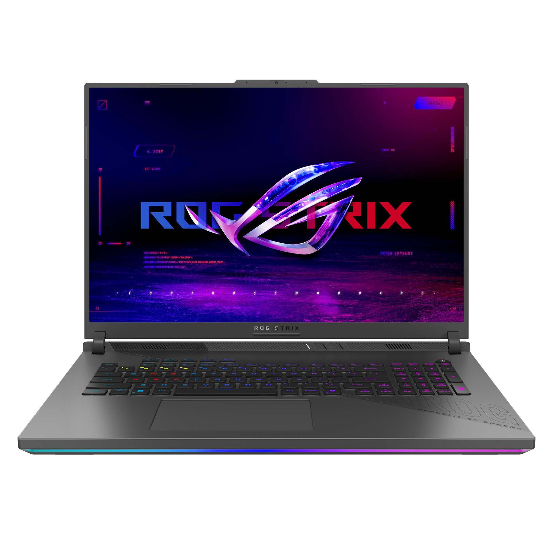 Bild von ASUS ROG Strix 18 G814FP-S9005 - 18" WQXGA IPS 240Hz, AMD Ryzen 9-9955HX, 32GB RAM, 1000GB SSD, GeForce RTX 5070, FreeDOS