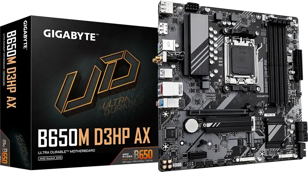 Bild von GIGABYTE B650M D3HP AX Mainboard Sockel AM5