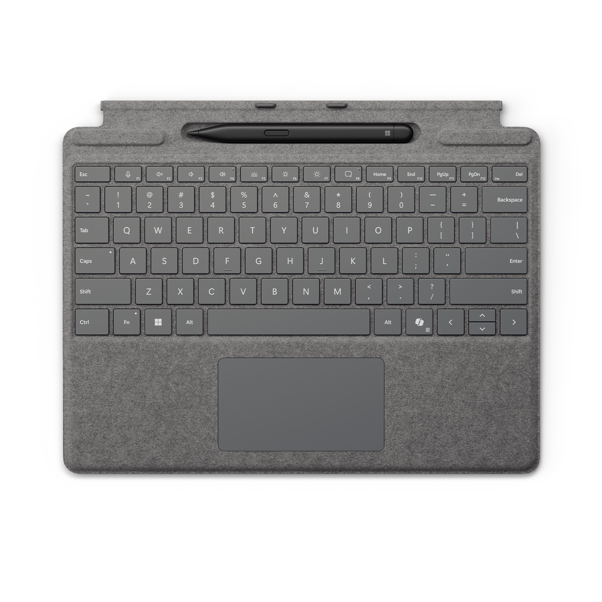 Bild von Microsoft Surface Pro Keyboard mit Slim Pen - platin