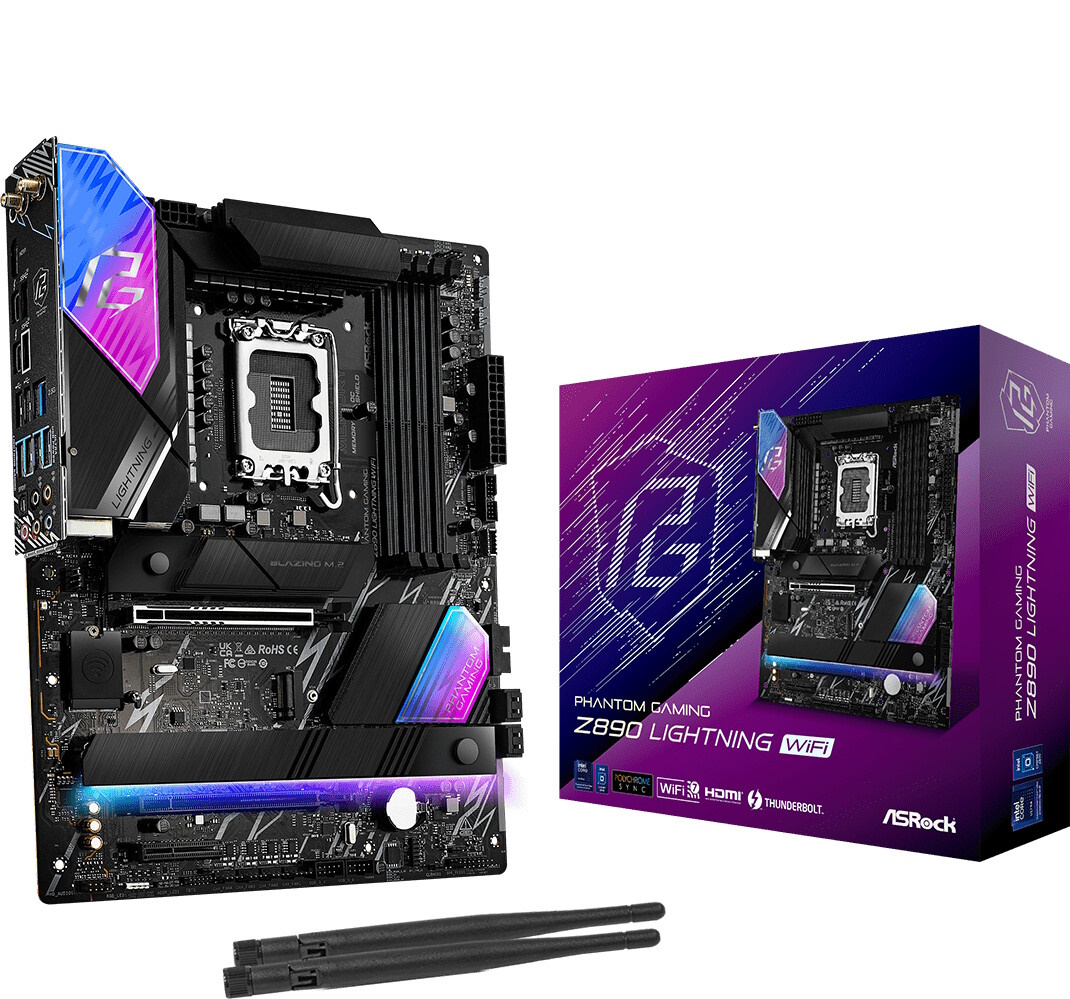 Bild von ASRock Phantom Gaming Z890 Lightning WiFi Mainboard