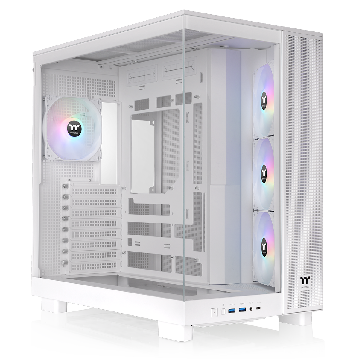 Bild von Thermaltake View 380 XL TG ARGB Snow White | PC-Gehäuse