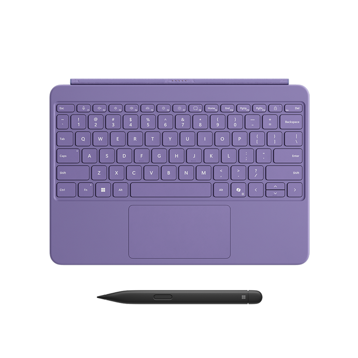 Bild von Microsoft Surface Pro 12" Keyboard mit Slim Pen, Violett - violet