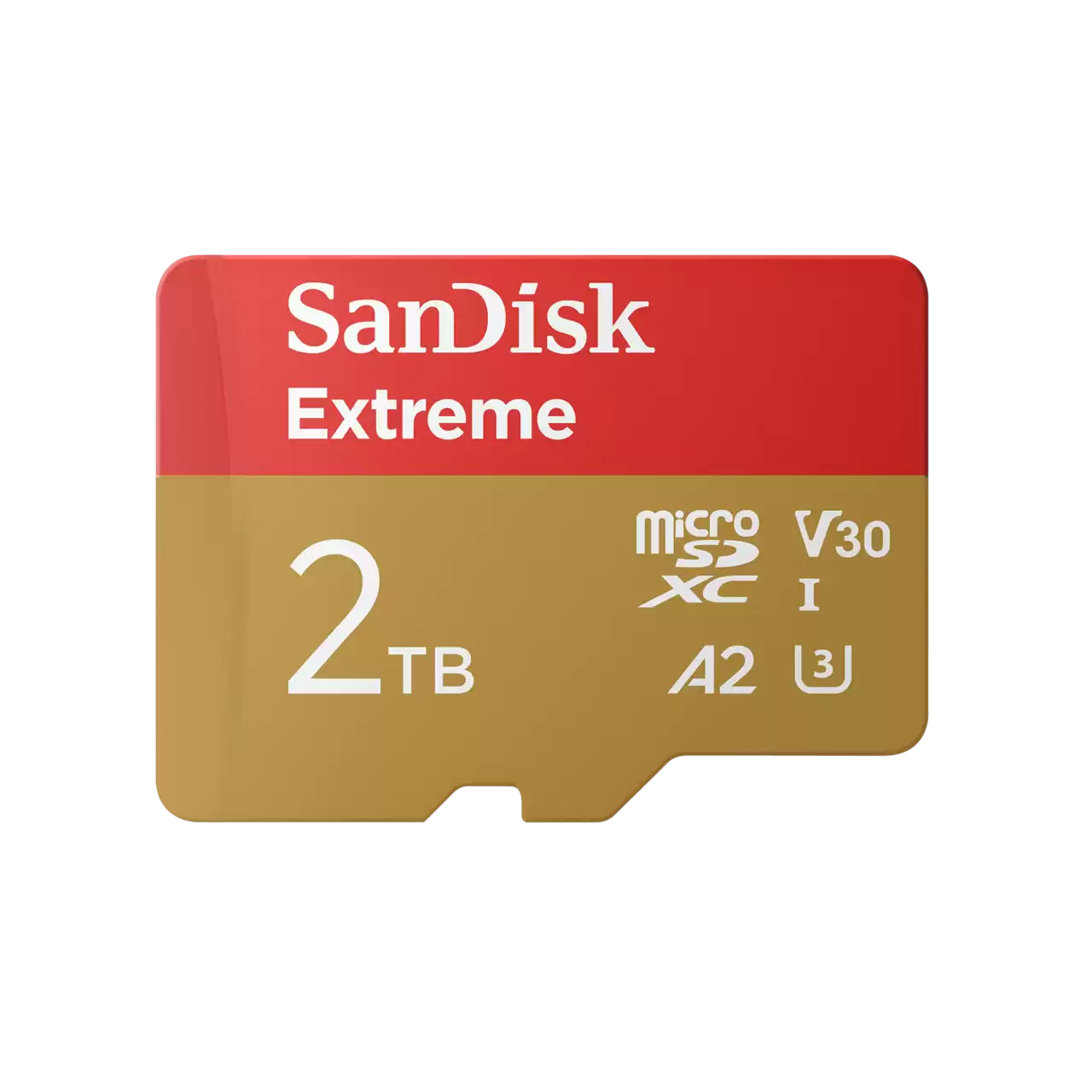 Bild von SanDisk 2TB Extreme microSD Speicherkarte 240MB/s & 130MB/s Lese/Schreibgeschwindigkeit, A2 C10 V30 UHS-I U3