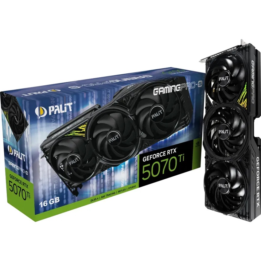 Bild von Palit GeForce RTX 5070 Ti GamingPro-S - 16GB GDDR7, HDMI, 3x DP