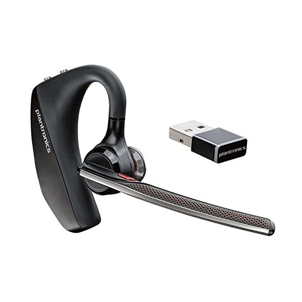 Bild von Poly Voyager 5200 Headset, Mono, Kabellos, Bluetooth Optimiert für Unified Communication und Skype for Business