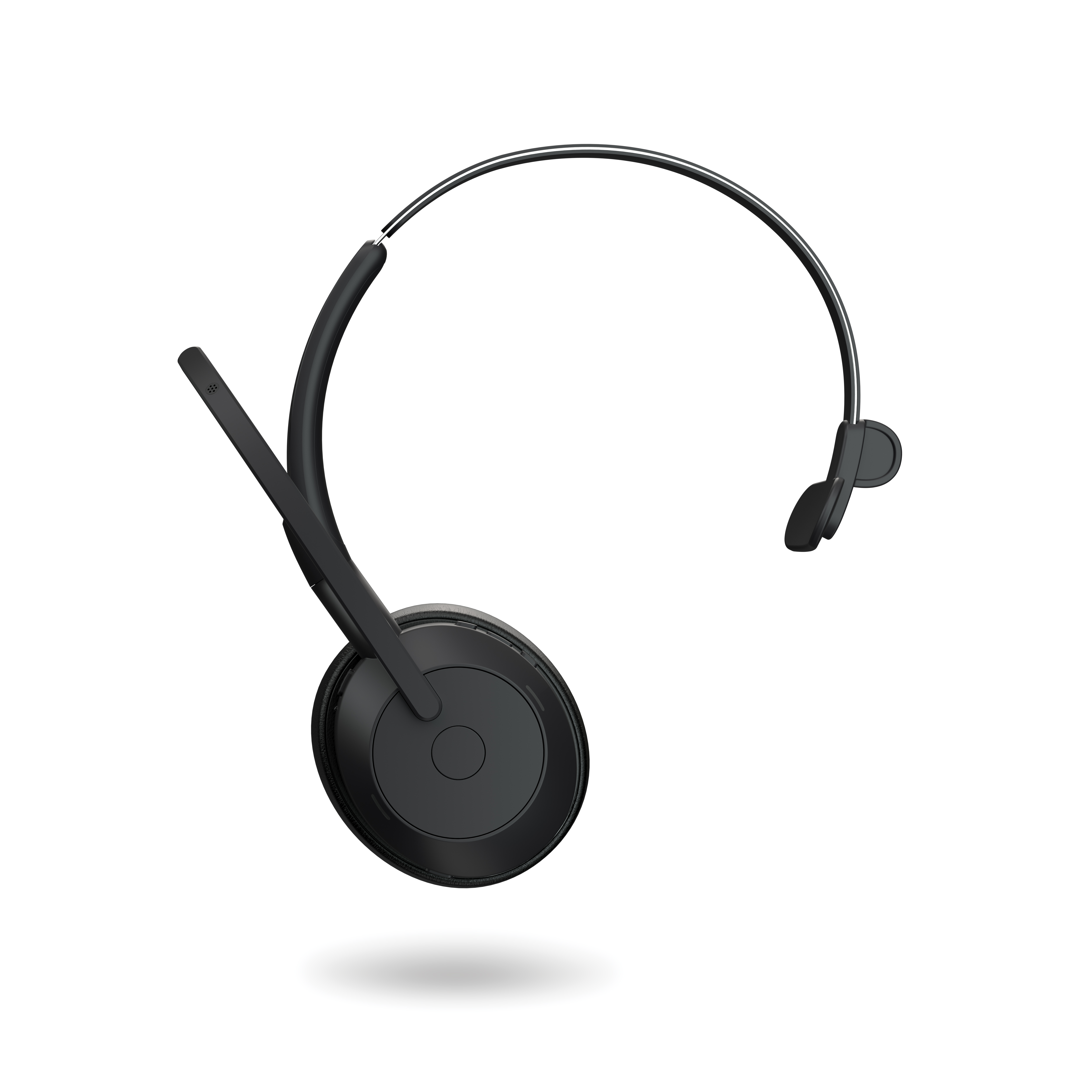 Bild von Jabra Evolve2 55, Mono-Bluetooth-Headset, 4 Mikrofone MS Teams zertifiziert, Aktive Geräuschunterdrückung (ANC), incl. Link 380 USB-A Bluetooth®-Adapt
