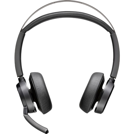 Bild von Poly Voyager Focus 2 USB-C-Headset incl. Ladestation incl. Adapter USB-C/ -A