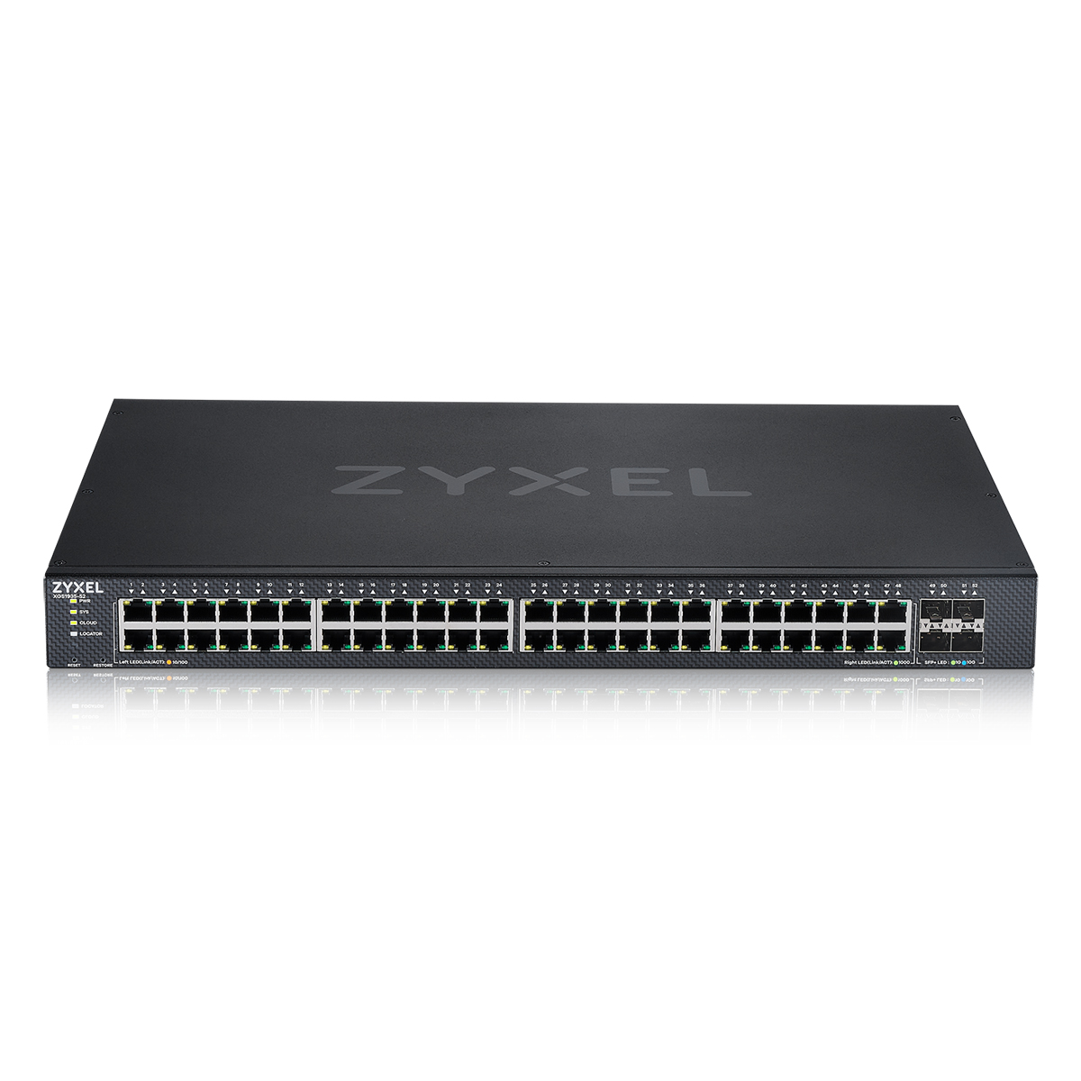 Bild von Zyxel XGS1935-52 Smart Managed Switch 48x Gigabit Ethernet, 4x 10 Gigabit SFP+