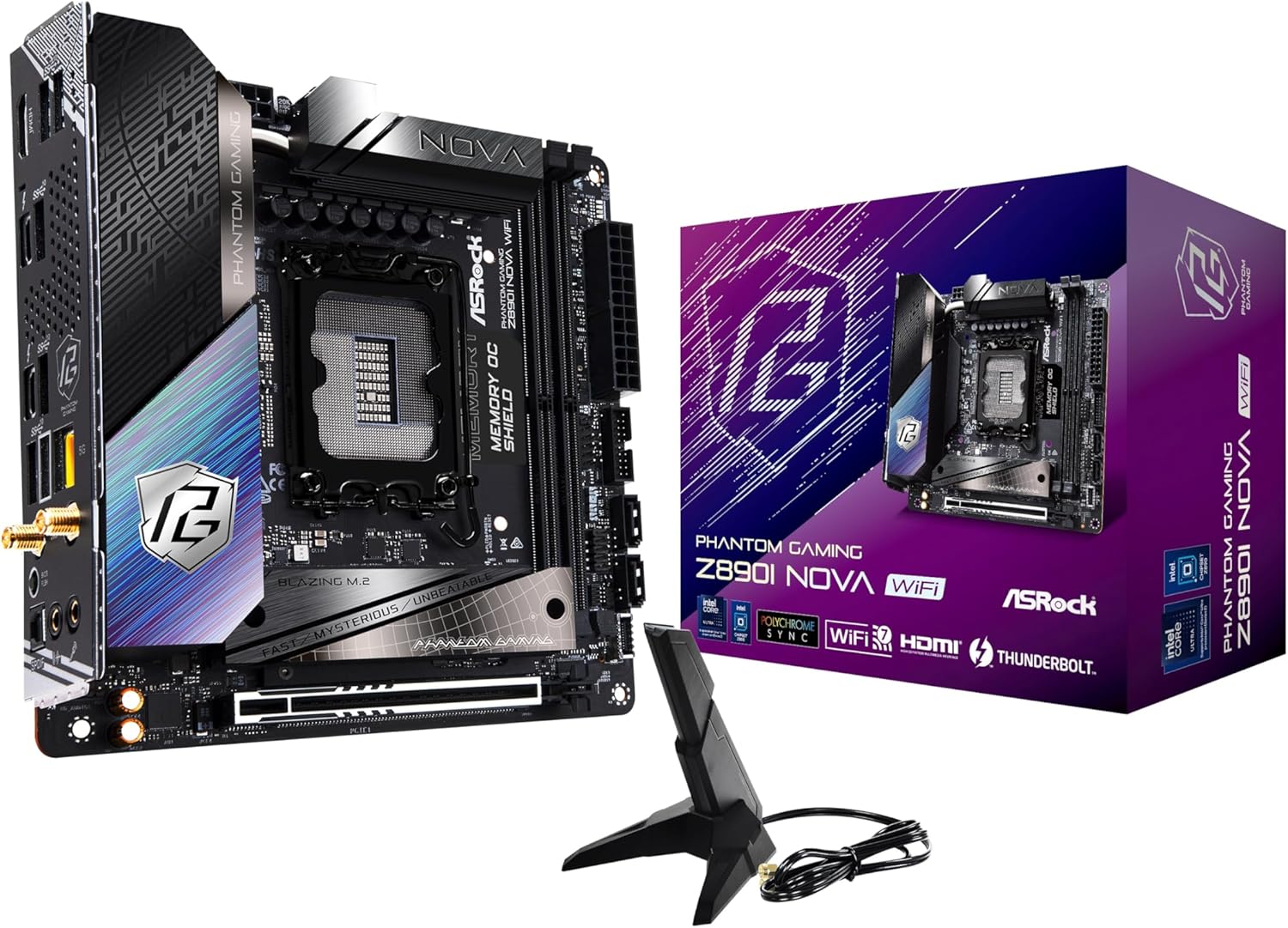 Bild von ASRock Phantom Gaming Z890I Nova WiFi Mainboard B-Ware