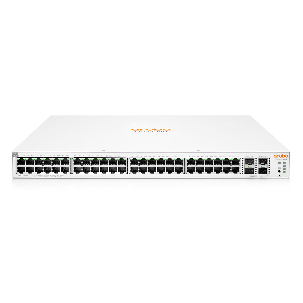 Bild von HPE Networking Instant On 1930 52-Port Switch PoE [48x Gigabit-LAN, 4x SFP/SFP+, PoE+ 370W]