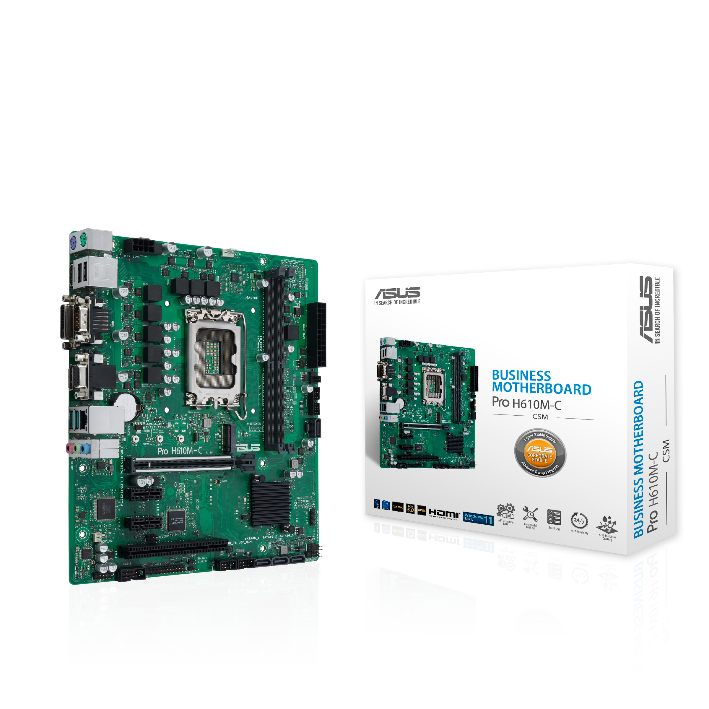 Bild von ASUS Pro H610M-C-CSM