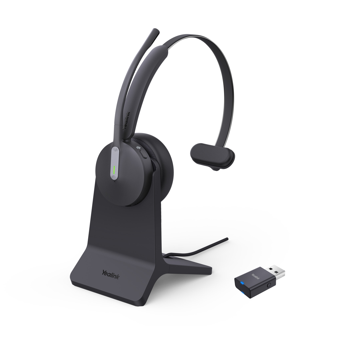 Bild von Yealink Headset WH64 Hybrid Mono Teams inkl. Ladeständer