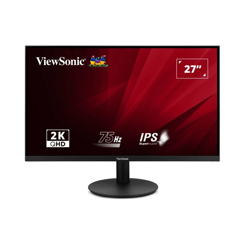 Bild von ViewSonic VA2708-2K-HD-2 Office Monitor 68,58 cm (27 Zoll) QHD, 16:9, 4ms, IPS, 300cd/m², 75Hz