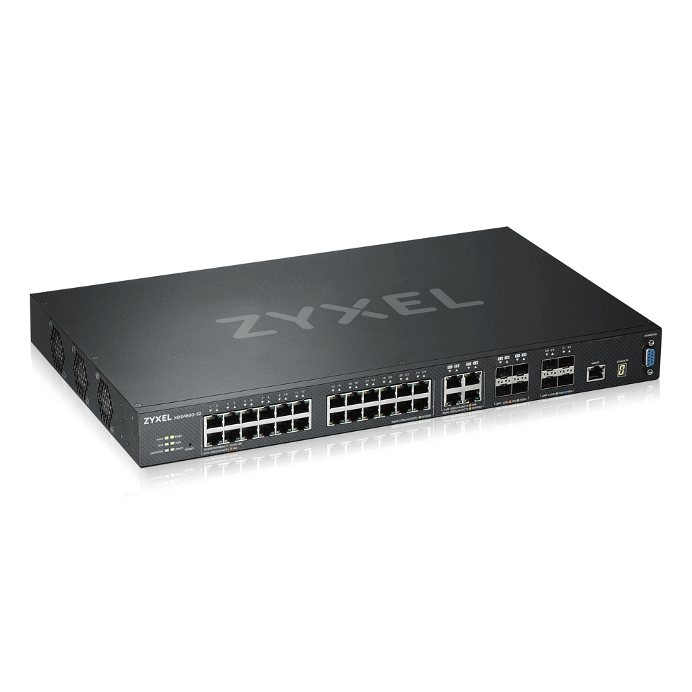 Bild von Zyxel 28-Port 1 Gibt/s L3 Managed Switch with 4 SFP+ Uplink (XGS4600-32)