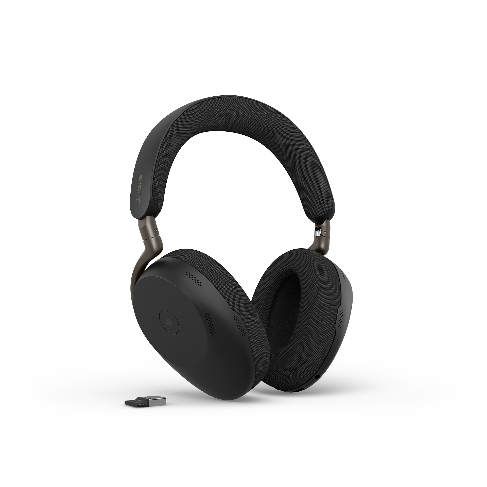 Bild von Jabra Evolve3 85 MS Bluetooth Stereo Headset, Kabellos Aktive Geräuschunterdrückung, 6 Mikrofone, MS Teams zertifiziert, Inkl. USB-A Bluetooth Adapter