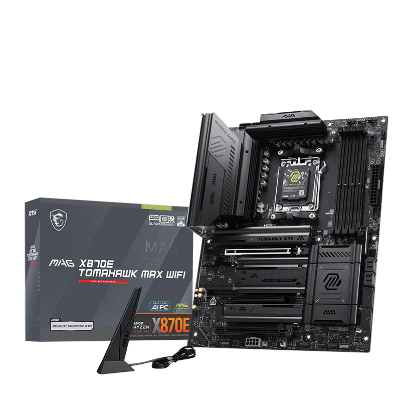 Bild von MSI MAG X870E Tomahawk Max WIFI Mainboard Sockel AM5