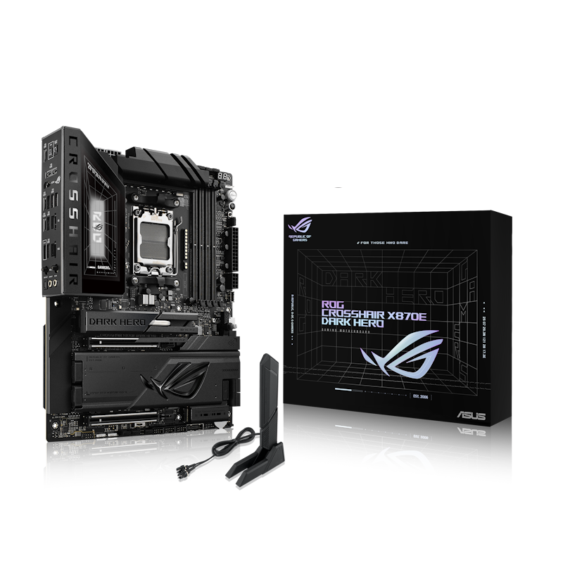 Bild von ASUS ROG CROSSHAIR X870E Dark Hero Mainboard Sockel AM5