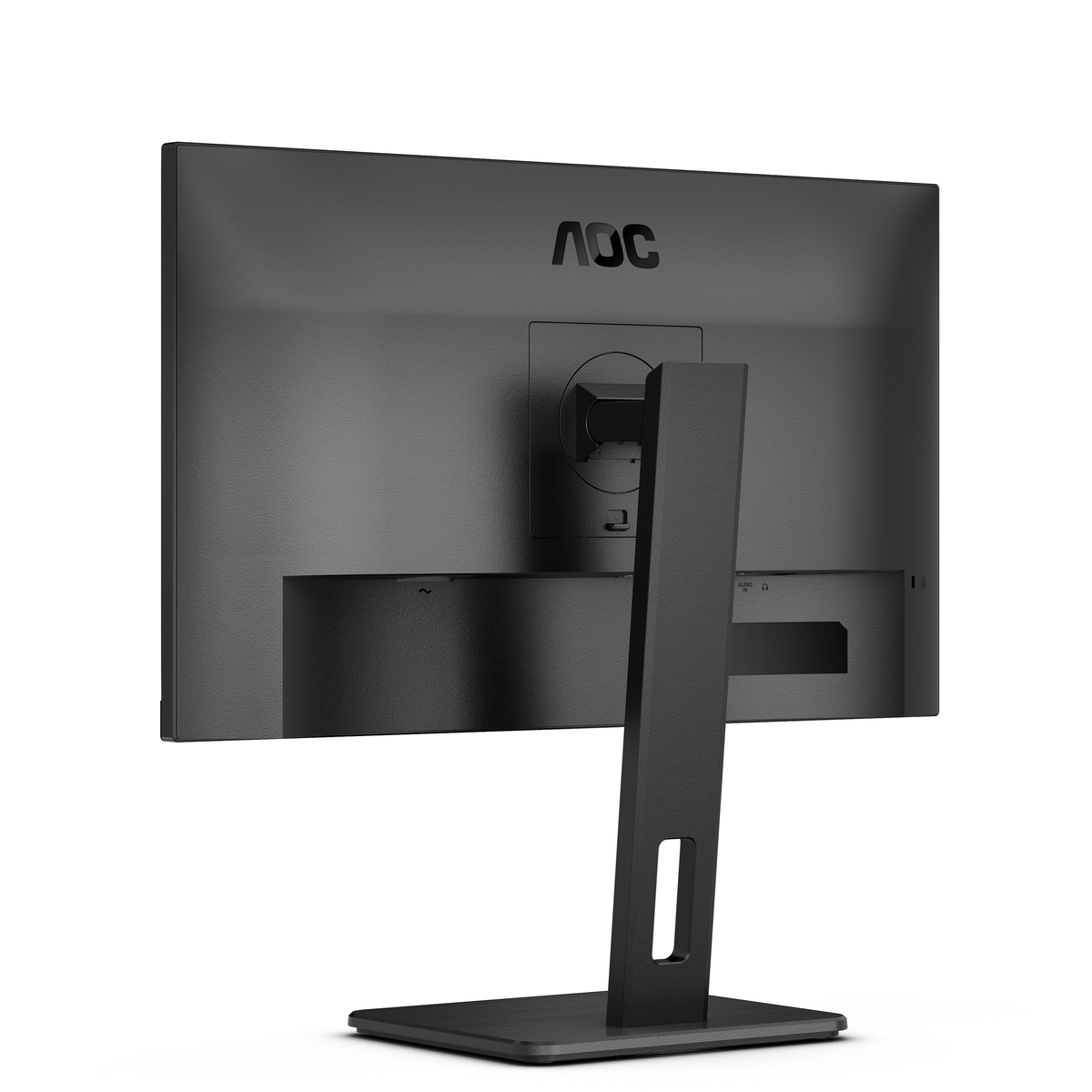 Bild von AOC 24E3QAF 24 Zoll Full HD Monitor, Lautsprecher, höhenverstellbar (1920x1080, 75 Hertz, VGA, HDMI, DisplayPort) schwarz