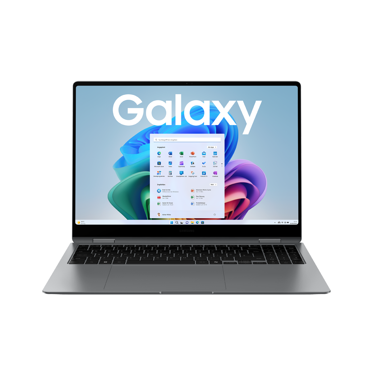 Bild von SAMSUNG Galaxy Book5 Pro 360 16 Zoll Intel Core Ultra 7 258V 32GB 1000GB W11 Moonstone Gray