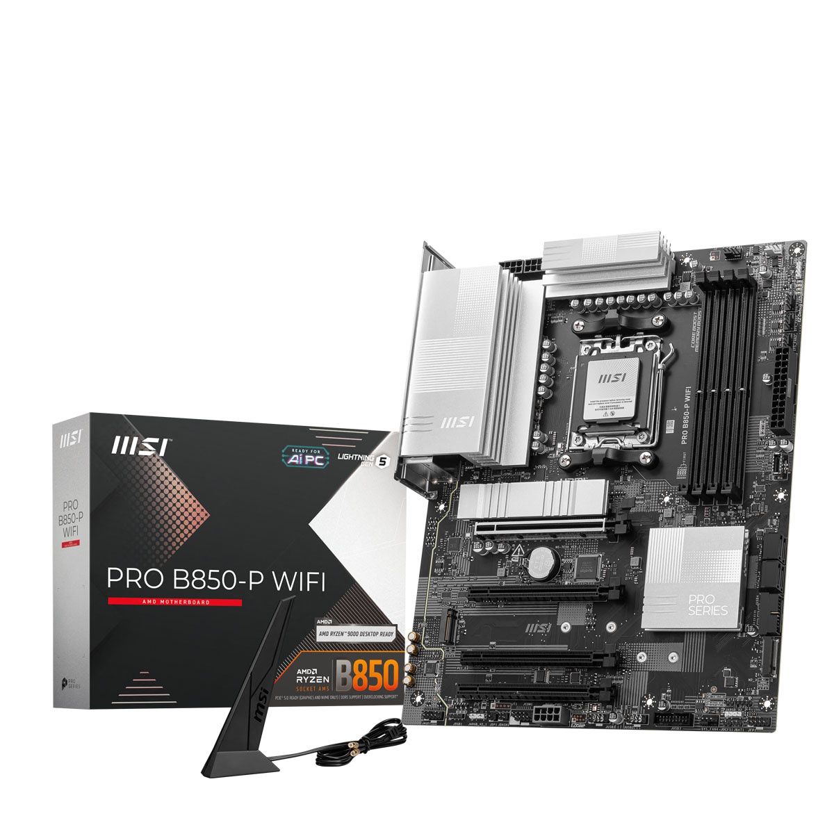 Bild von MSI PRO B850-P WIFI Mainboard Sockel AM5 B-Ware