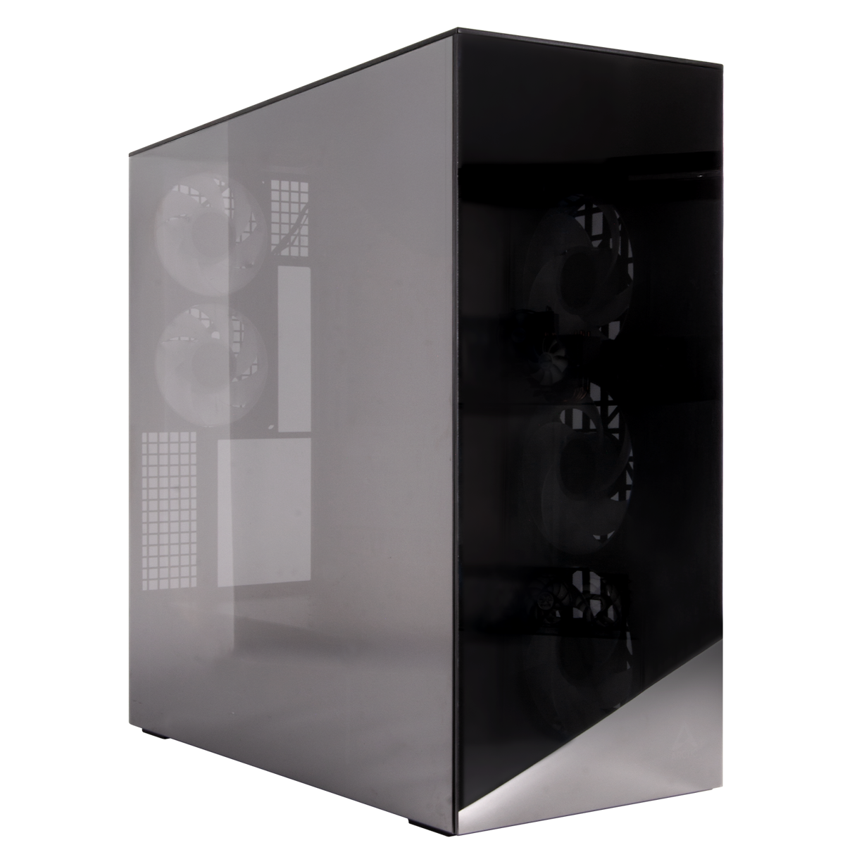 Bild von ARCTIC Xtender Mirror Black | PC-Gehäuse B-Ware