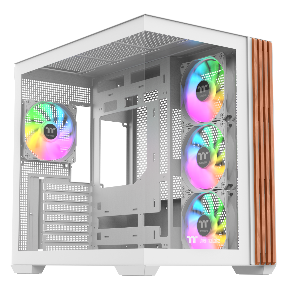 Bild von Thermaltake View 380 WS ARGB Snow White | PC-Gehäuse