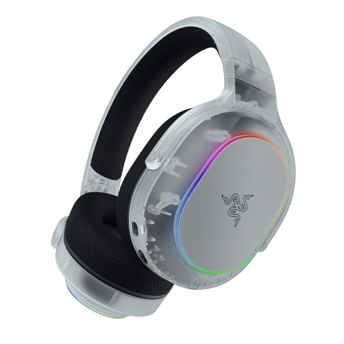 Bild von Razer Barracuda X Chroma Phantom White Edition kabelloses Multiplattform-Gaming-Headset mit 6 Zonen Chroma RGB, SmartSwitch Dual Wireless, 40 mm Treib