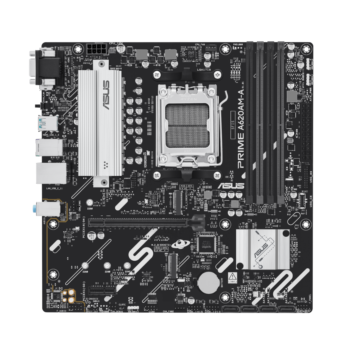 Bild von ASUS Prime A620AM-A-CSM Mainboard
