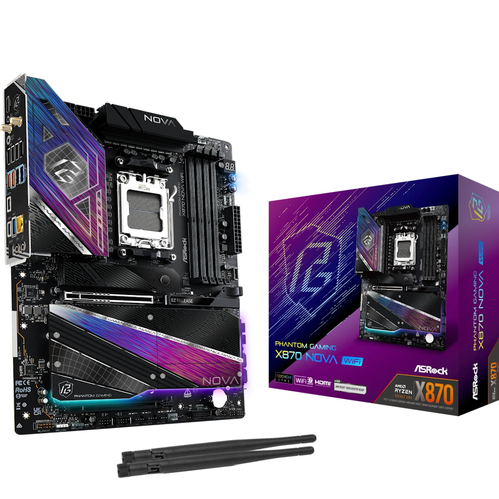 Bild von ASRock X870 Nova WiFi Mainboard
