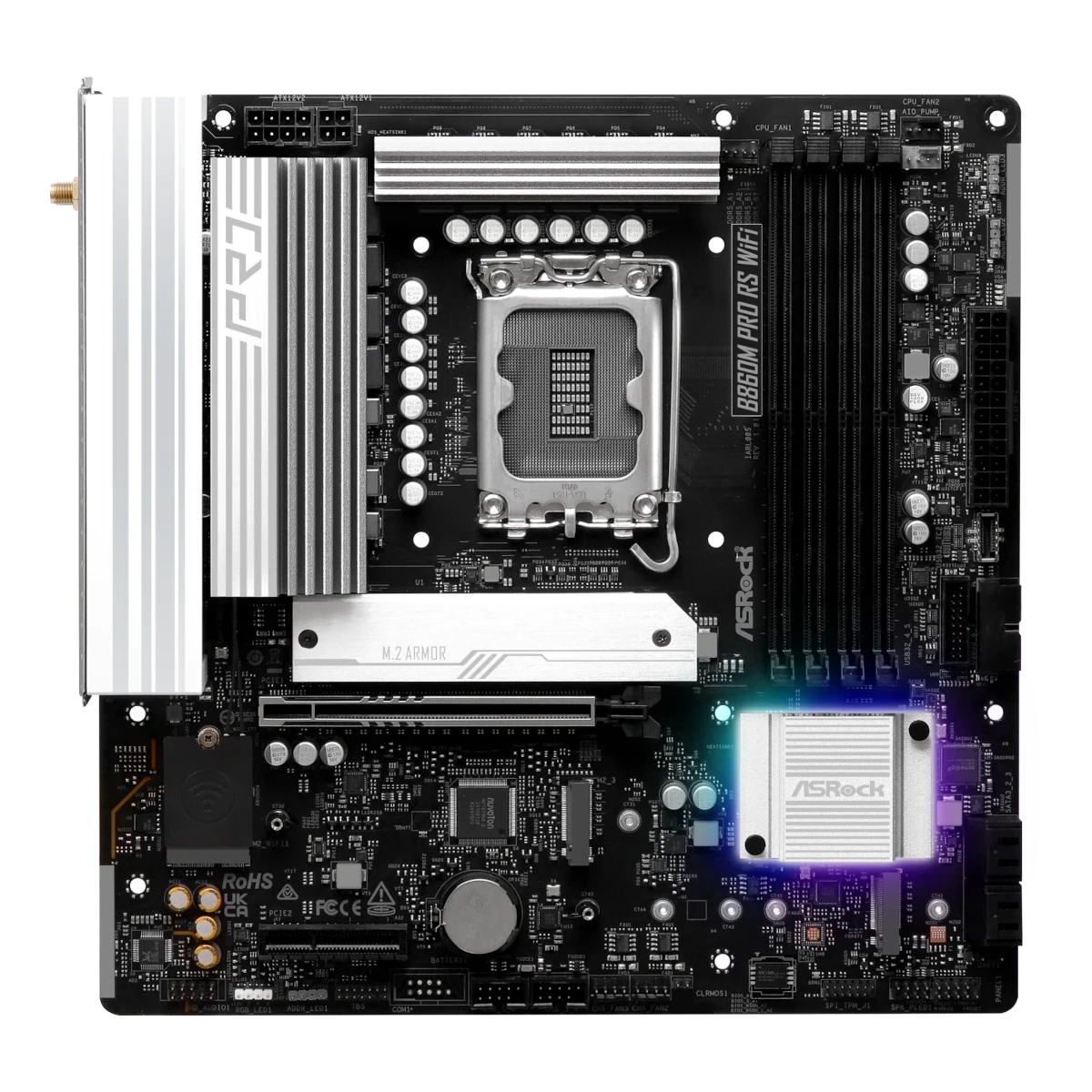 Bild von ASRock B860M Pro RS WiFi Mainboard