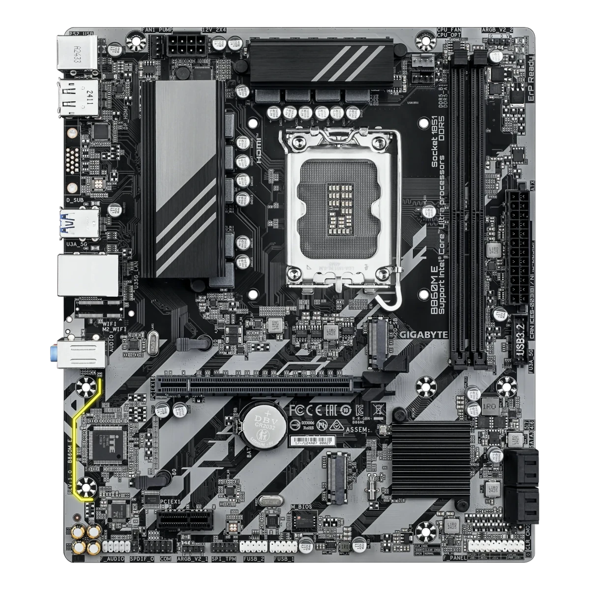 Bild von GIGABYTE B860M E Mainboard
