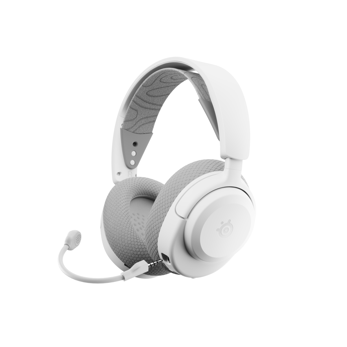 Bild von Steelseries Arctis Nova 3P Wireless Gaming Headset kabelloses Gaming Headset für PlayStation 5 mit bis zu 40 Stunden Akkulaufzeit, weiß