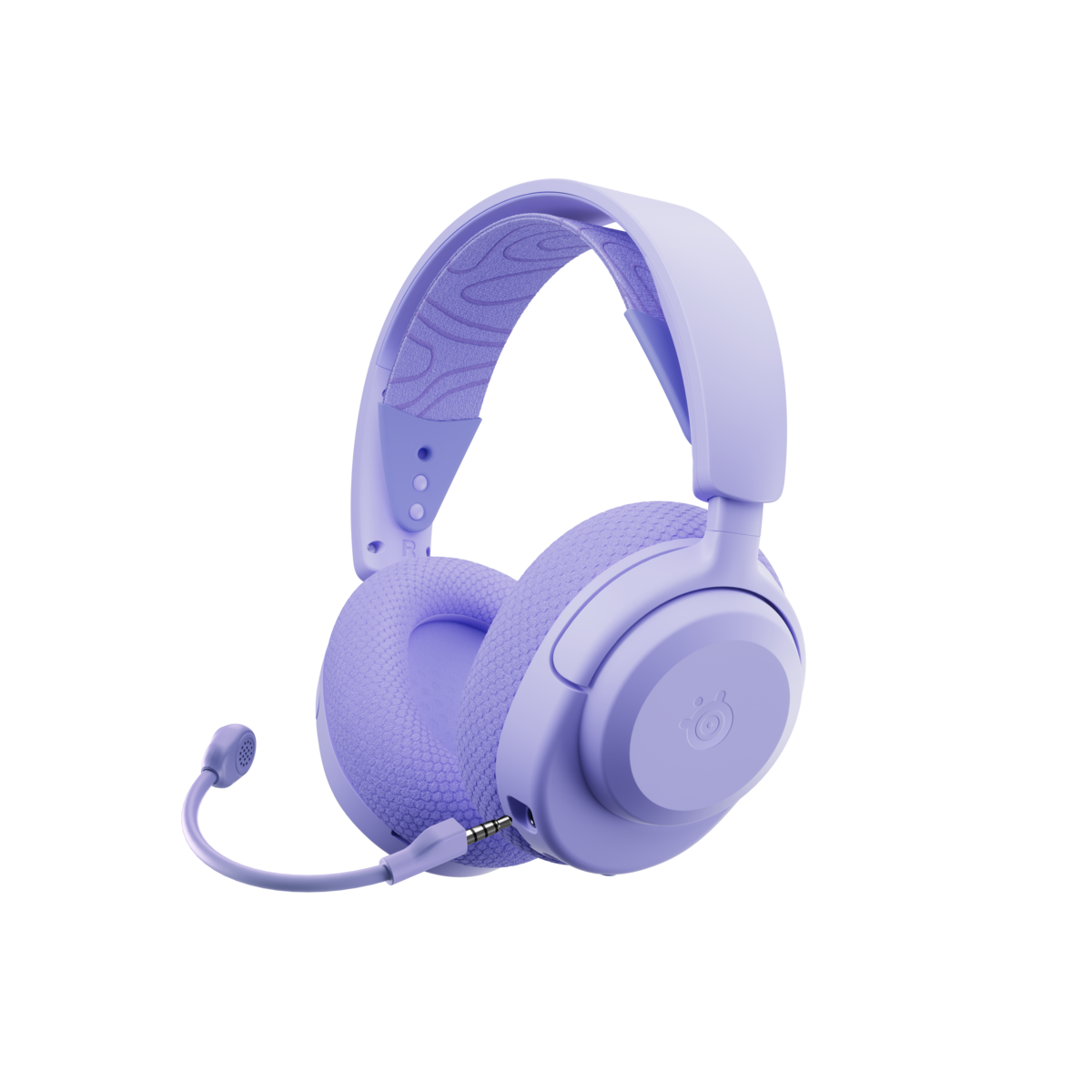 Bild von Steelseries Arctis Nova 3P Wireless Gaming Headset kabelloses Gaming Headset für PlayStation 5 mit bis zu 40 Stunden Akkulaufzeit, lavendel