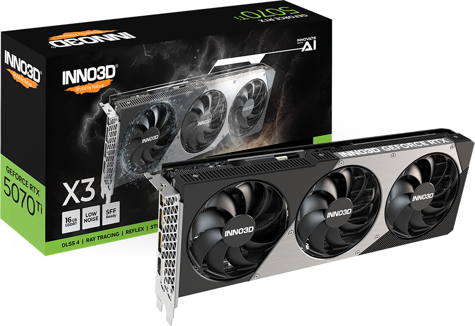 Bild von INNO3D GeForce RTX 5070 Ti X3