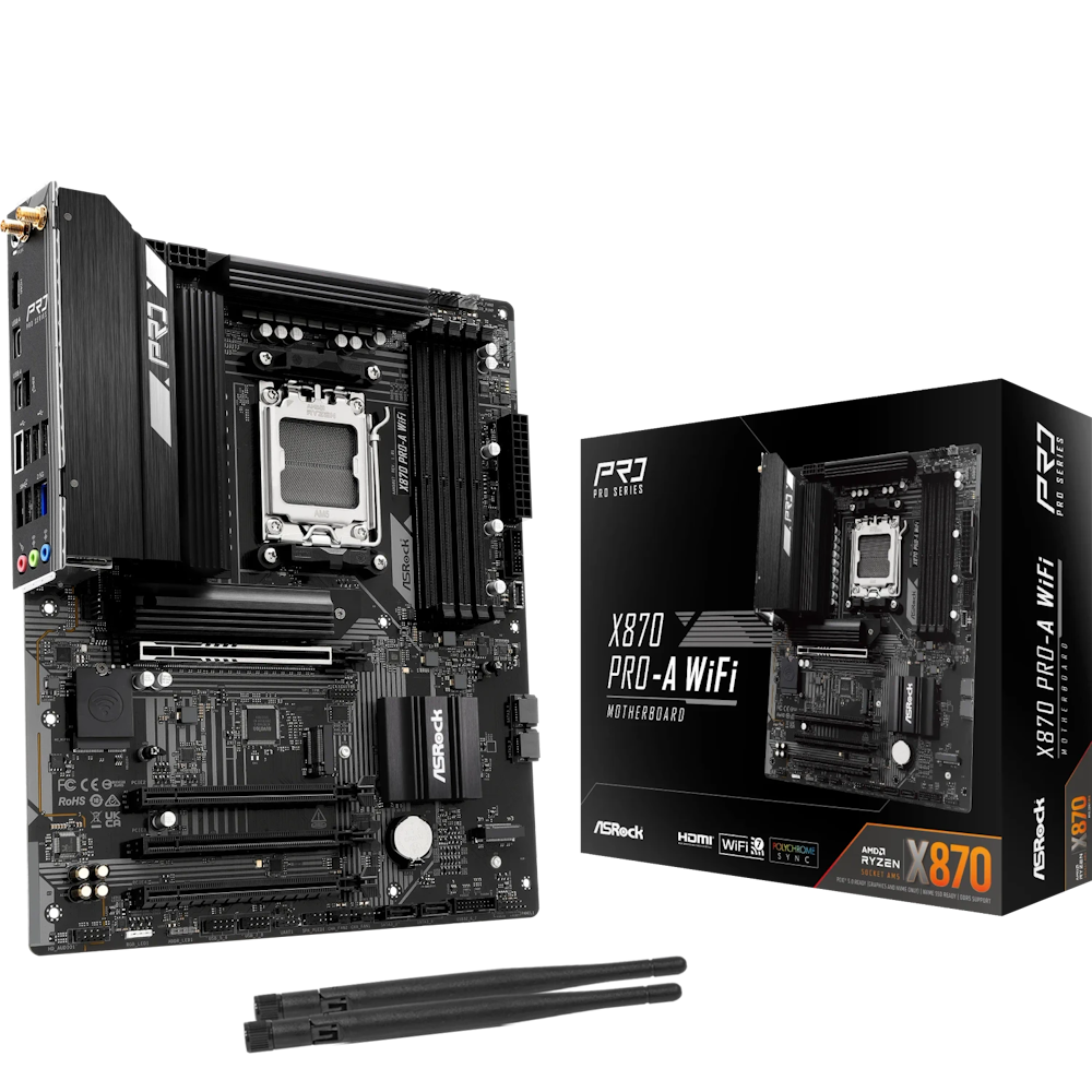 Bild von ASRock X870 Pro-A WiFi Mainboard