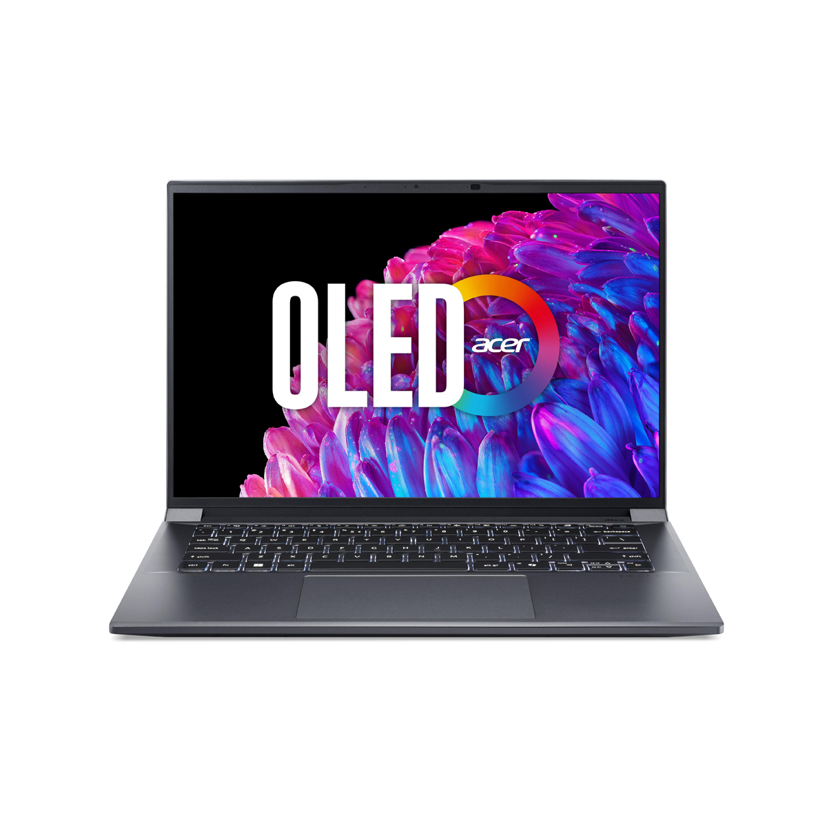 Bild von Acer Swift X 14 OLED (SFX14-72G-73XX) 14,5 WQ2.8K, OLED, 120Hz, Intel i7U-155H , 16GB RAM, 512GB SSD, GeForce RTX 4050, Windows