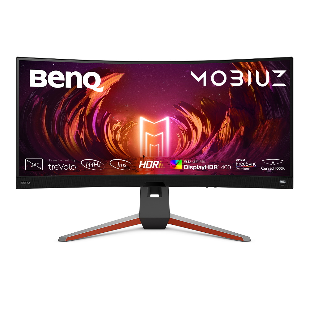 Bild von BenQ Mobiuz EX3410R Gaming Monitor - WQHD, 144 Hz, 1ms