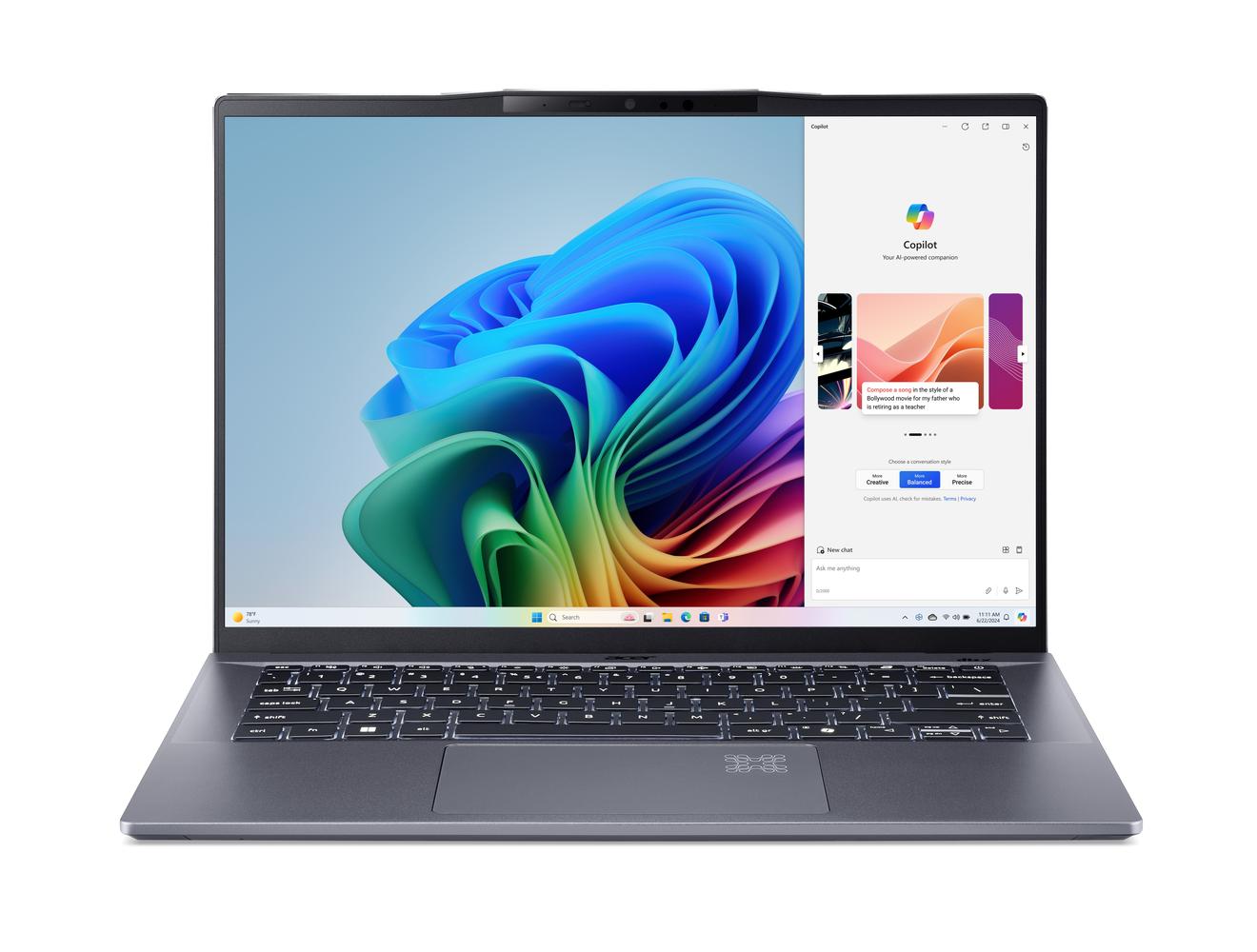 Bild von Acer Swift Go 14 AI (SFG14-01-X4P0) Copilot+ PC