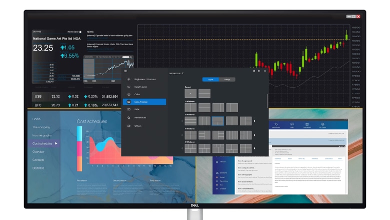 Dell UltraSharp U4323QE Office Monitor - IPS, 4K-UHD, USB-C, LAN_7