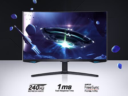 Samsung Odyssey G6 S32BG650EU Gaming Monitor - QHD, 240 Hz, USB_3