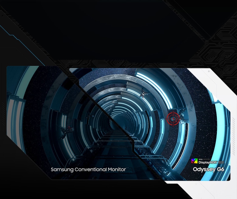 Samsung Odyssey G6 S32BG650EU Gaming Monitor - QHD, 240 Hz, USB_7