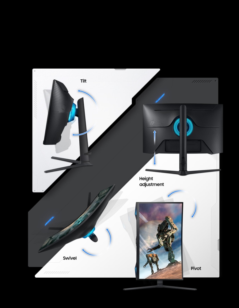 Samsung Odyssey G6 S27BG650EU Gaming Monitor - QHD, 240 Hz, USB_15