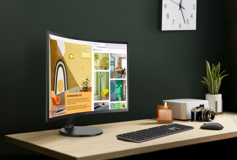 Samsung S27C364EAU Curved Monitor - VA, Full HD, 75 Hz, HDMI_1