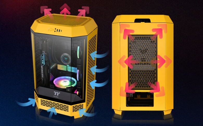 Thermaltake The Tower 300 Bumblebee | PC-Gehäuse_10