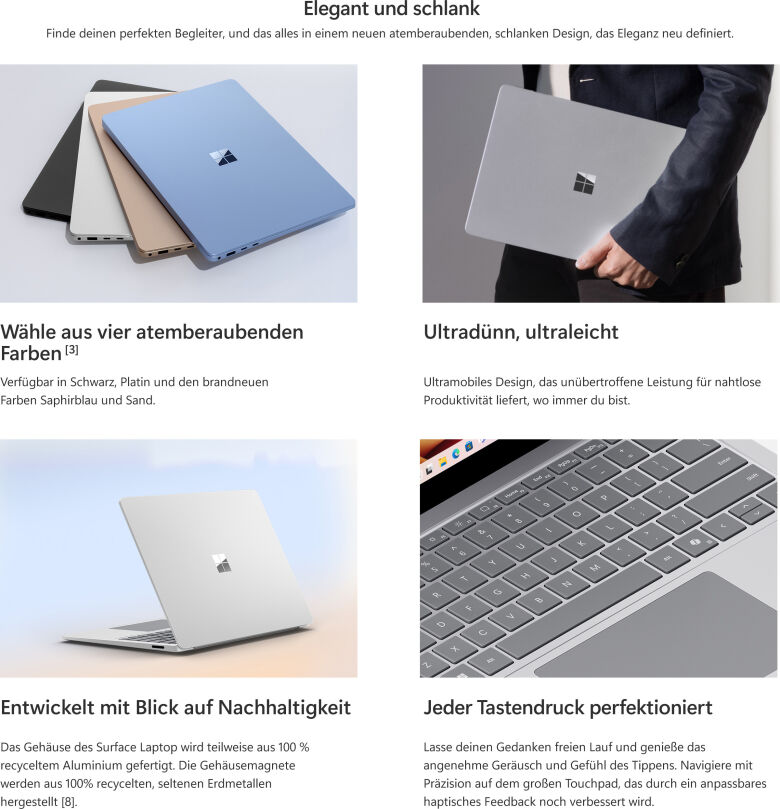 Microsoft Surface Laptop Copilot+ PC 13,8 Zoll - 16GB - 512GB _9