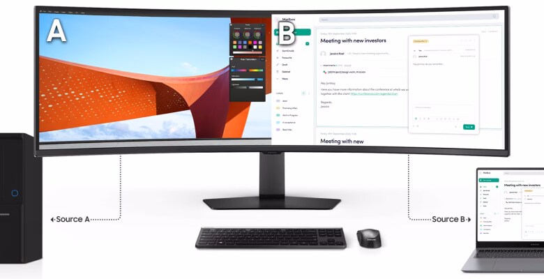 Samsung ViewFinity S9 gebogen S49C950UAU_5