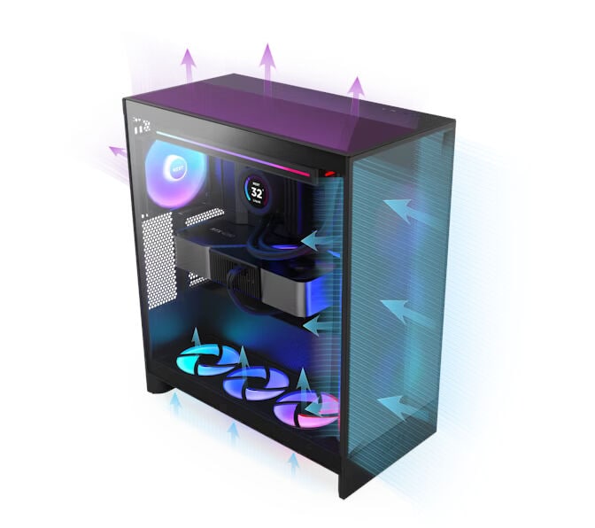NZXT H7 Flow RGB V2 schwarz | PC-Gehäuse_3