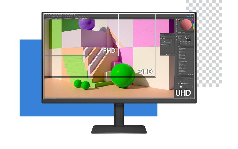 Samsung S27D800UAU Office Monitor - UHD, Ergonomie, USB-C_2