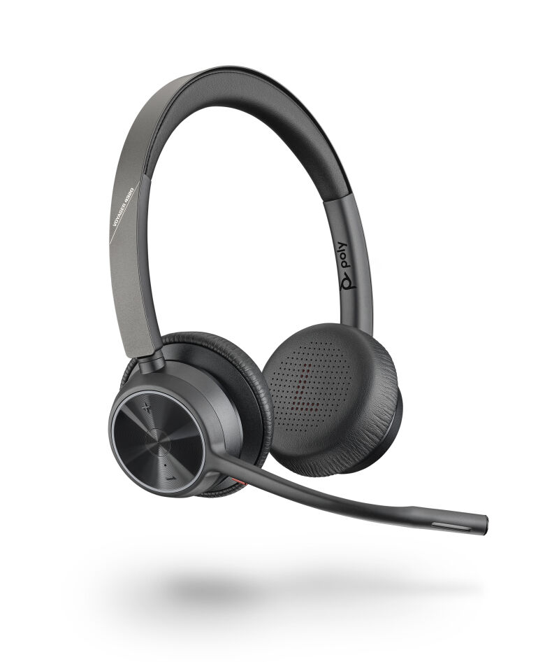Poly Voyager 4320 UC Bluetooth Headset, Binaural,_1
